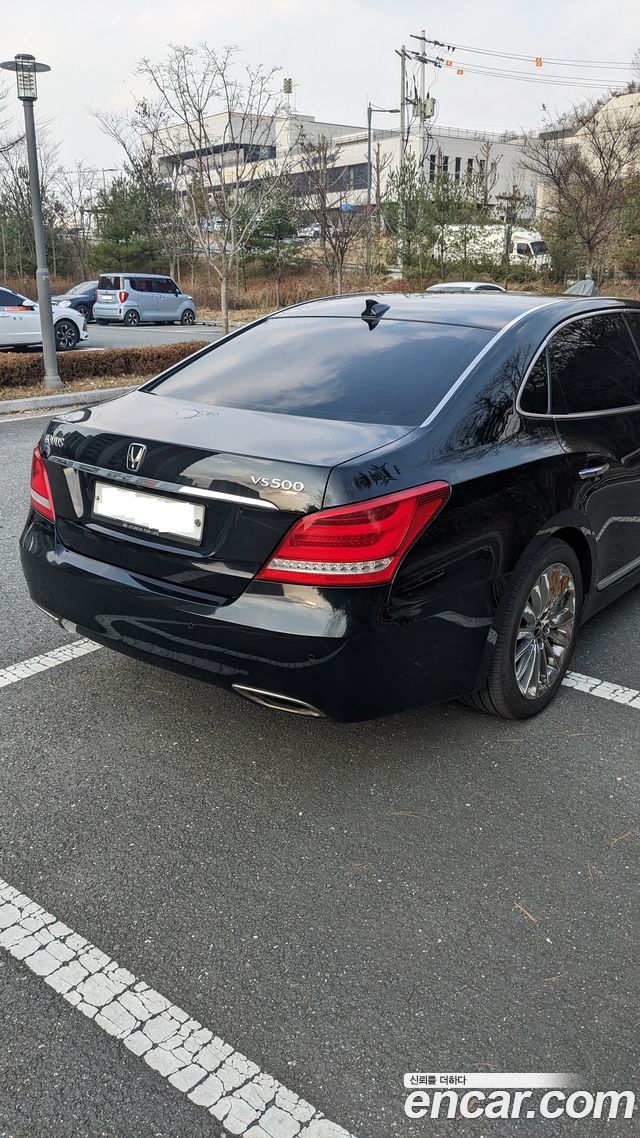 Hyundai Equus из Кореи Encar